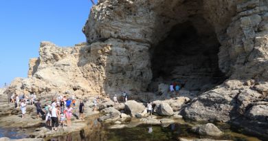 Экскурсия из Судака: Тарханкут, Розовое озеро и пляж «Майами». фото 9505